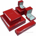 AEP 2013 A whole set of high quality jewelry box in pure red style